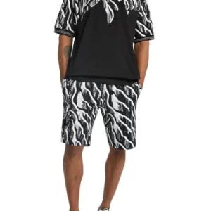 Bekleidung Carlo Colucci Hose De Dorigo In Schwarz / Weiß Günstig Kaufen 16