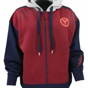 Outdoor & Sport Carlo Colucci Sweatjacke Carla In Bordeaux Günstig Kaufen 6