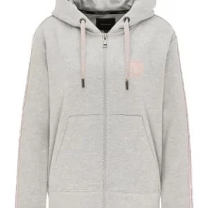 Outdoor & Sport Carlo Colucci Sweatjacke Cattaruzza In Grau Meliert Günstig Kaufen 9