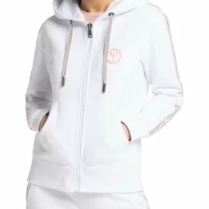 Outdoor & Sport Carlo Colucci Sweatjacke Cattaruzza In Weiß Günstig Kaufen 12