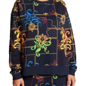 Outdoor & Sport Carlo Colucci Sweatshirt Contarini In Navy Günstig Kaufen 18
